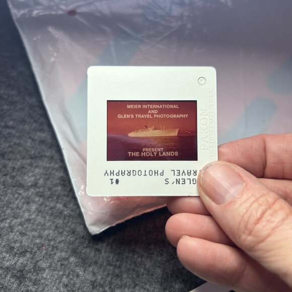 Vintage Glen's Travel Photography Travel Slides 30 Slides Middle East Egypt 70s - Picture 12 of 13